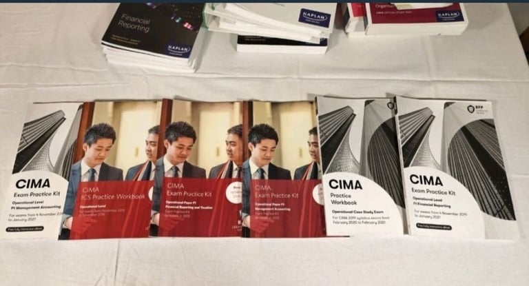CIMA Operational level study texts & exam practice books
