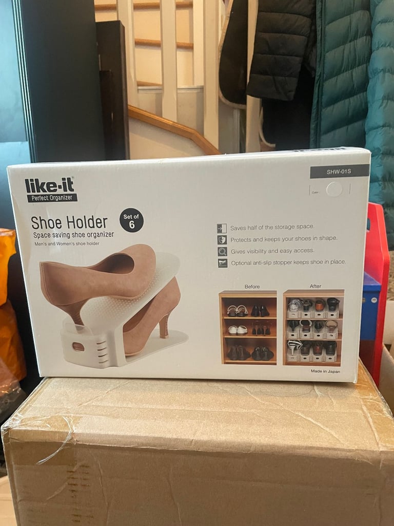 image for Like-it Shoe Holder – Box of 6    Shoe Storage system ( 2 sets available)