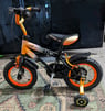 CHILDS BIKE WITH STABILISERS MAX WEIGHT 40KG £15