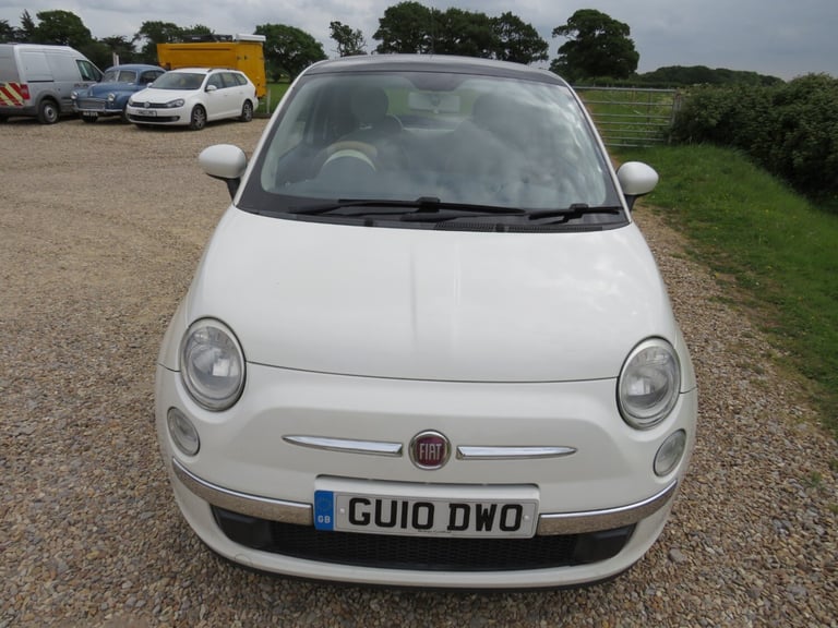 2010 Fiat 500 1.2 LOUNGE 3 DOOR HATCHBACK Petrol Manual