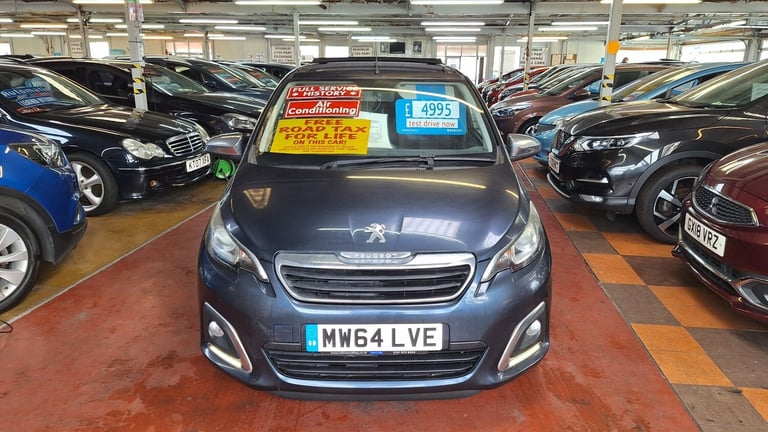 image for 2015 Peugeot 108 1.2 VTi Allure Top Convertible 5-Door From £4,195 + Retail Package HATCHBACK Pet...
