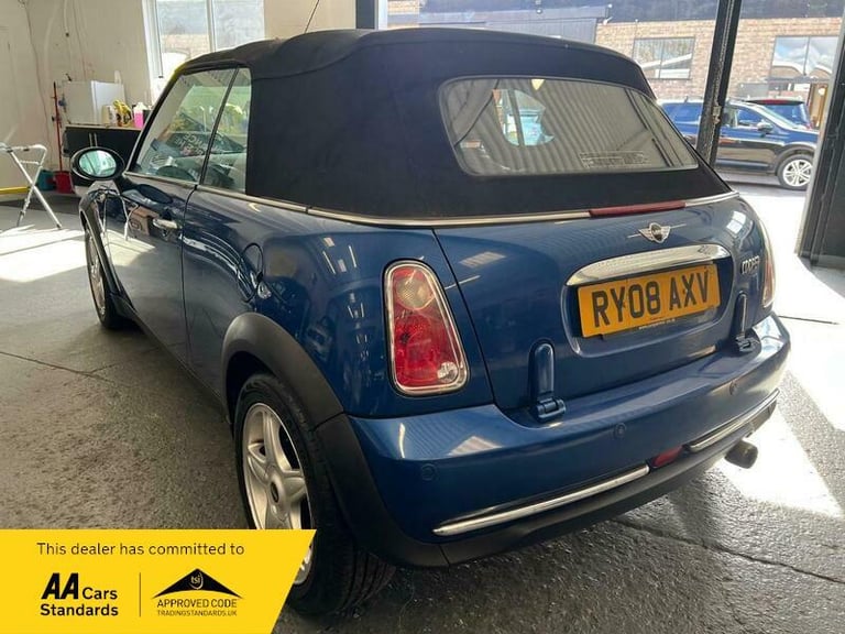 2008 MINI Convertible 1.6 Cooper Euro 4 2dr CONVERTIBLE Petrol Manual