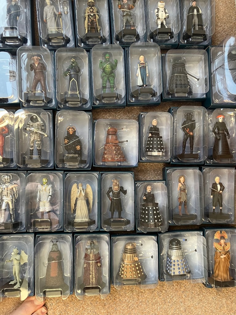 Doctor Who Eaglemoss figurines ..main set and specials