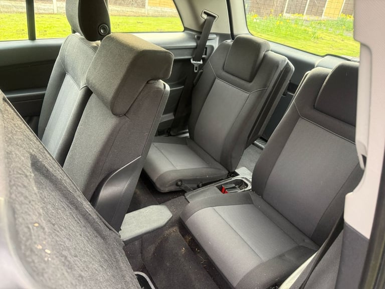 VAUXHALL ZAFIRA 1.6 Exclusive MPV 5 Drs 7-Seater with 11 Months MOT Full-Ser Hist& Low 91K Miles