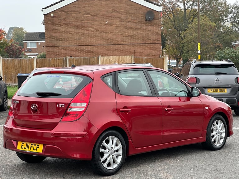Hyundai, I30, Hatchback, 2011, Manual, 1396 (cc), 5 doors With Full Service History 