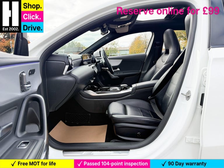  Mercedes-Benz A-Class 2.0 A35 AMG (Premium Plus) Hatchback 5dr Petrol SpdS DCT 4MATIC Euro 6 (s/...