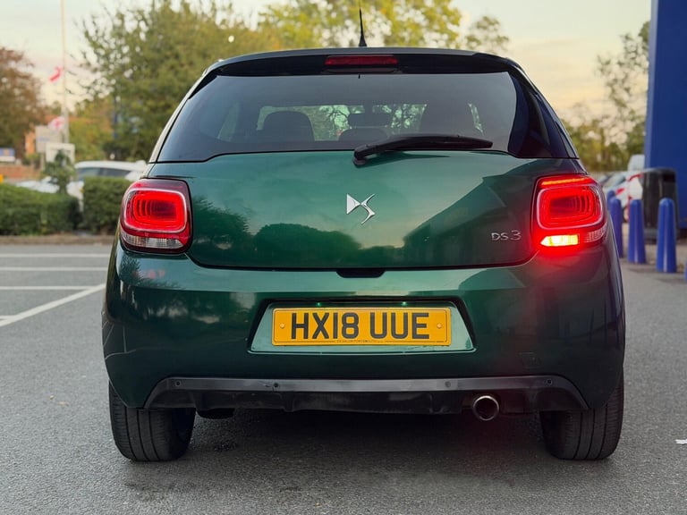 2018 DS Automobiles DS 3 1.2 PureTech Connected Chic Euro 6 3dr HATCHBACK Petrol Manual