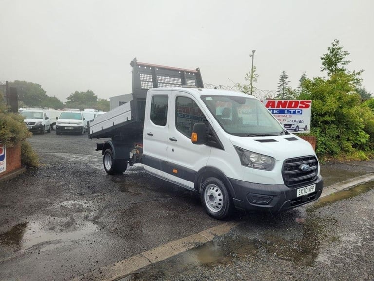 2020 ON 70 PLATE FORD TRANSIT 350 LEADER TDCI 130BHP L3HI CREW CAB PICK-UP ULEZ 