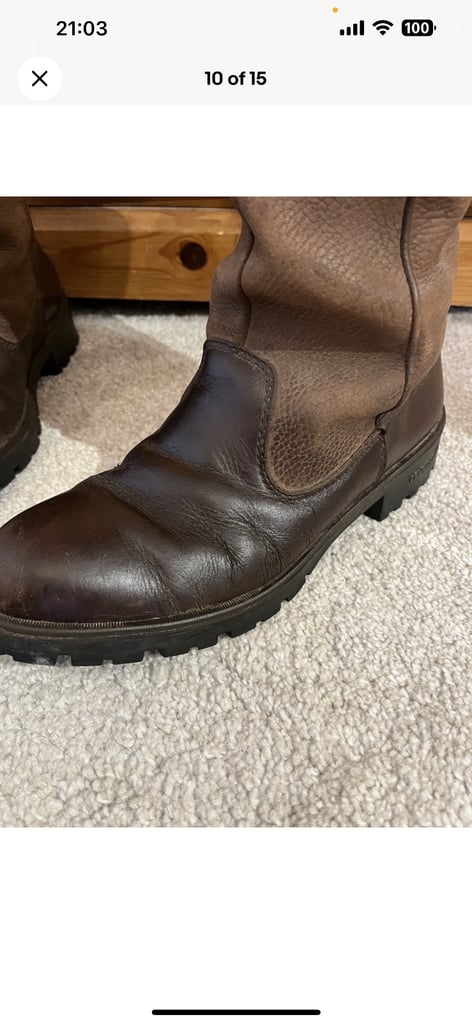 Ladies Dubarry yard/riding boot 7