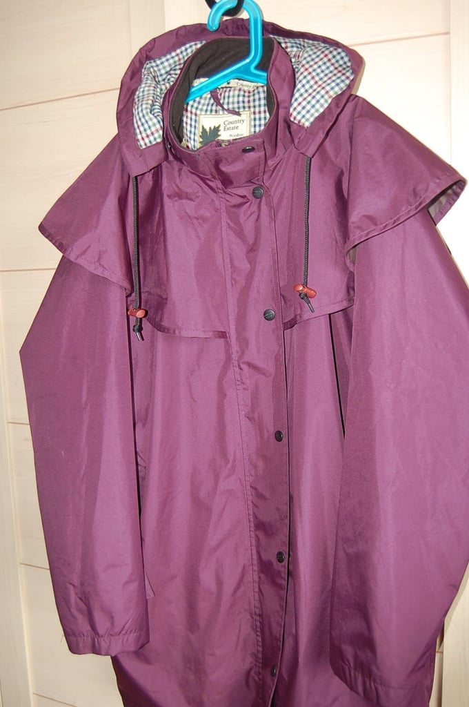 Ladies Country estate Windsor size 16 Coat - Purple 