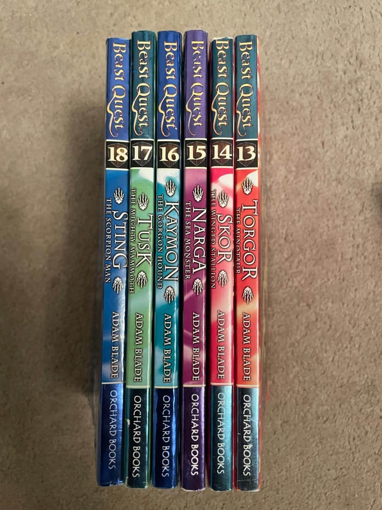 Large Bundle of Beast Quest Books