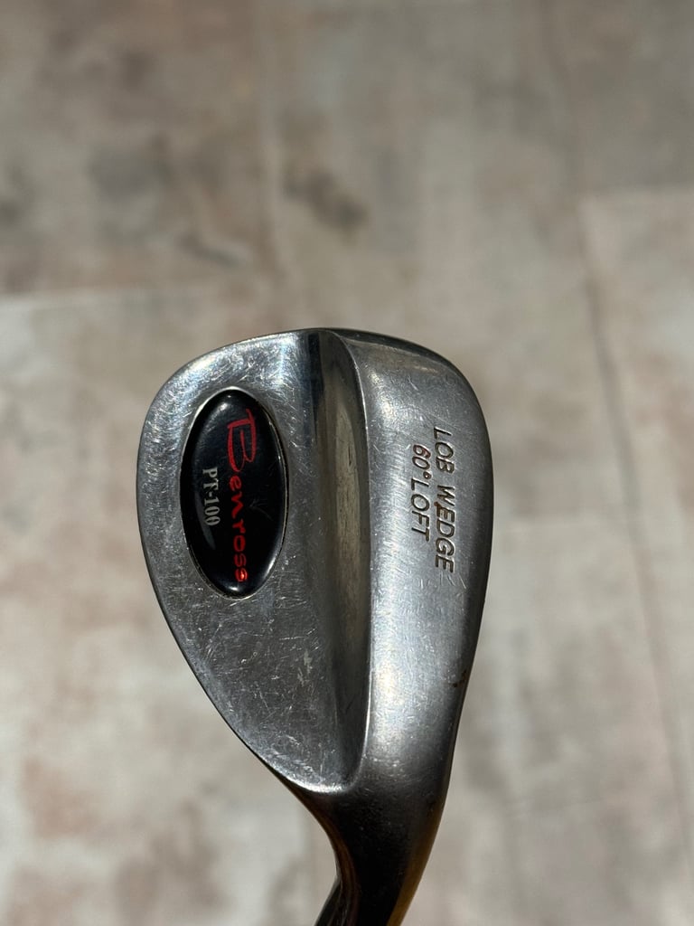 Ben Ross PT-100 60° Lob Wedge – Right Handed, Swift Trueflex Graphite Shaft, Nike Grip
