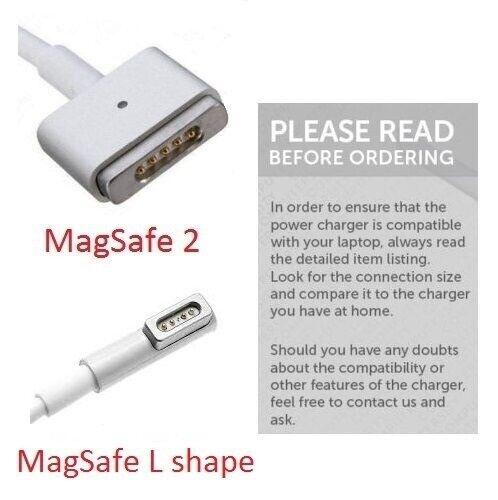 Original Replacement For Apple 85W/60W/45W MagSafe 1&2 Macbook Pro Power Supply AC Adapter Chargers