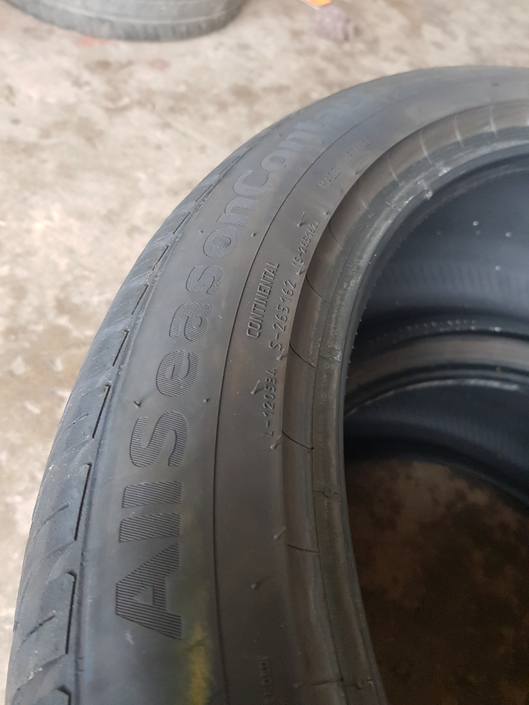 225 45 19 Conti CrossConatct Like New Tyres Matching pair ONLY £100fitted & balanced open 7 days 