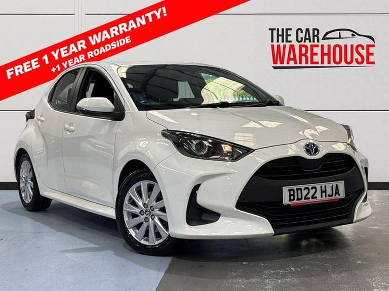 2022 Toyota Yaris 1.5 Hybrid Icon 5dr CVT Automatic Hatchback PETROL/ELECTRIC Automatic