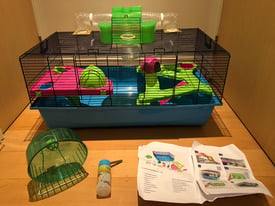 Savic Hamster Heaven XL cage for small pets ( hamster, rat, gerbil).