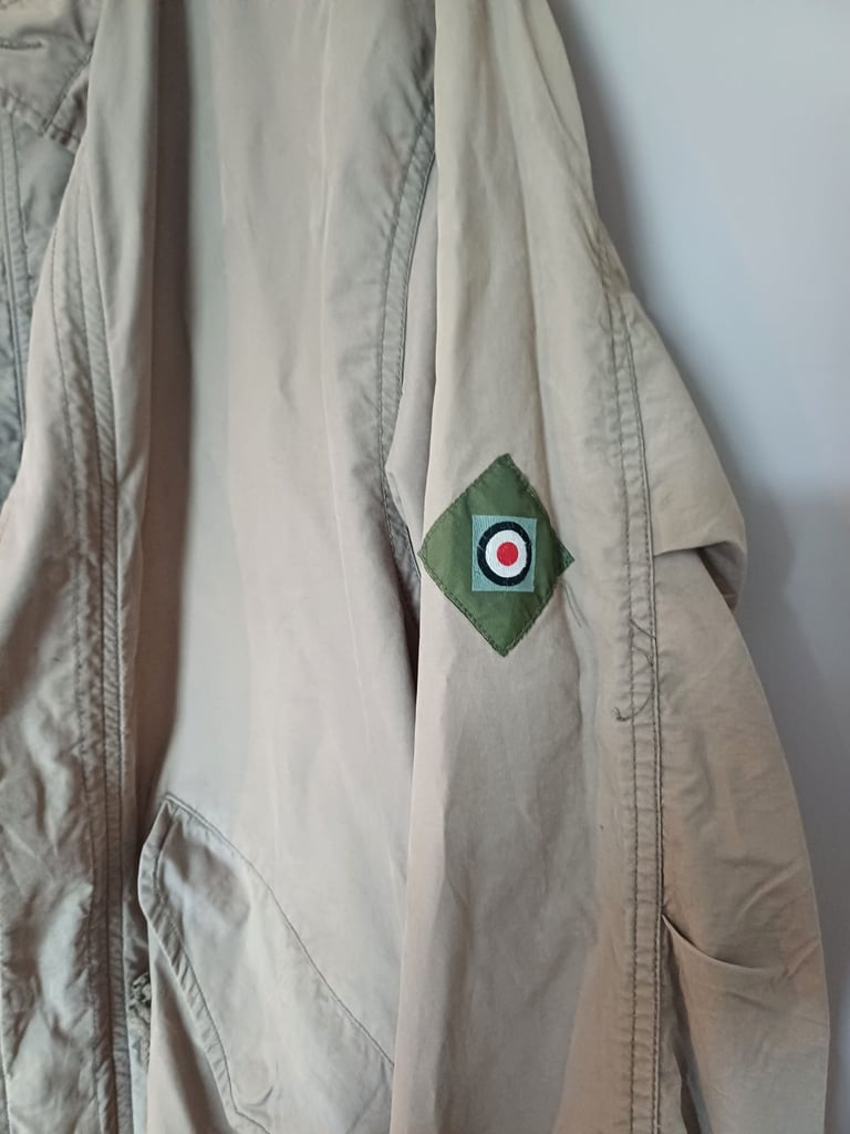 Lambretta khaki fishtail parka size M