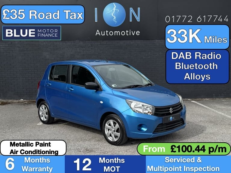 2015 Suzuki Celerio 1.0 SZ3 *DAB Radio, Bluetooth, Alloys* Hatchback Petrol Manual