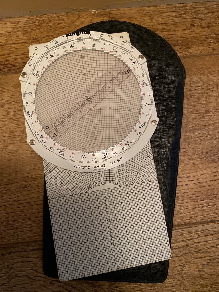 image for NEW fantastic Aviation plotter and ruler