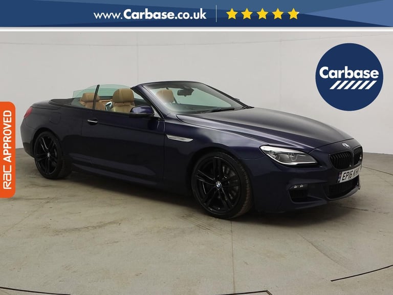 2016 BMW 6 Series 3.0 640i M Sport Convertible 2dr Petrol Auto Euro 6 (s/s) (320 ps) Convertible ...