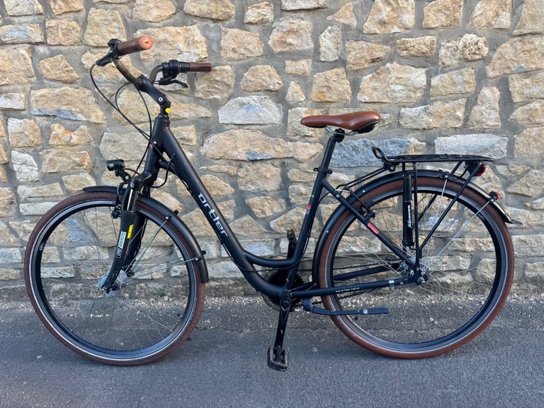 Step through Dutch style ladies bike