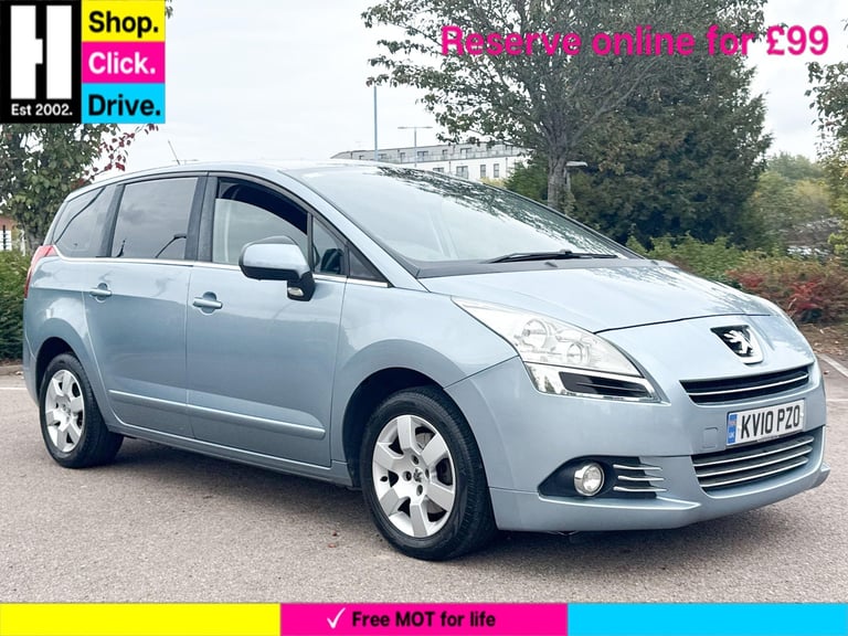 2010 Peugeot 5008 1.6 THP Sport MPV 5dr Petrol Manual Euro 5 (156 ps) MPV Petrol Manual
