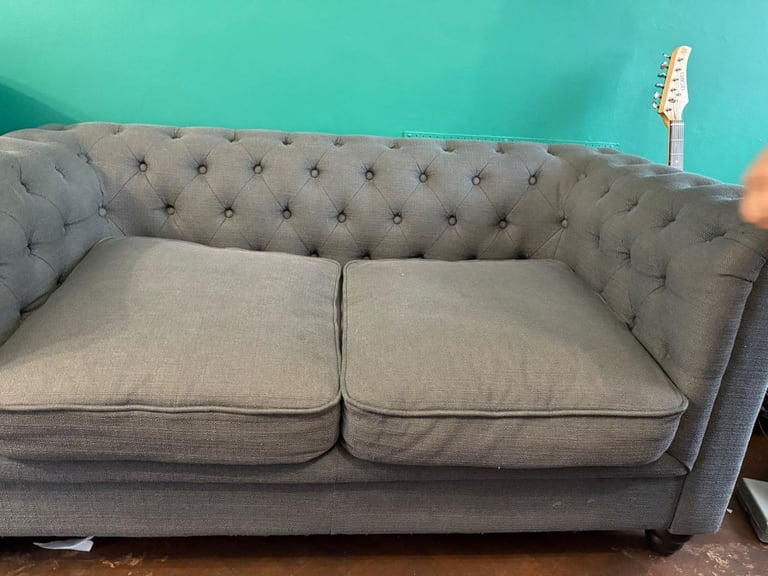 Fabric sofa 3+2 ready for collection