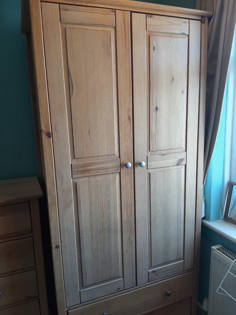 image for Pine Bedroom wardrobe