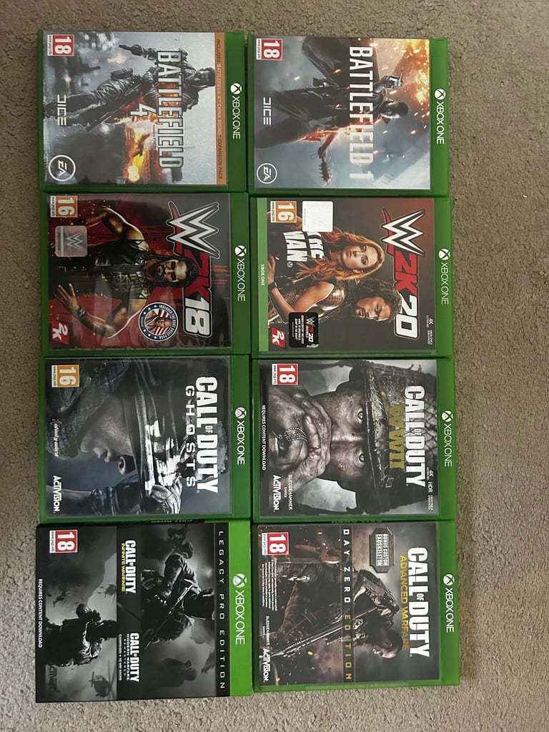Xbox One Games - Good condition