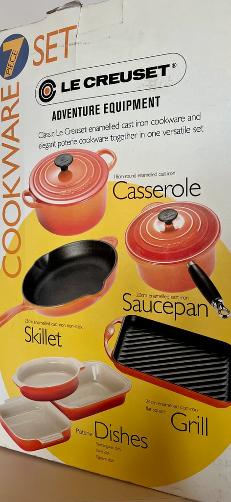 Le Creuset 7 Piece Cookware Set (New)