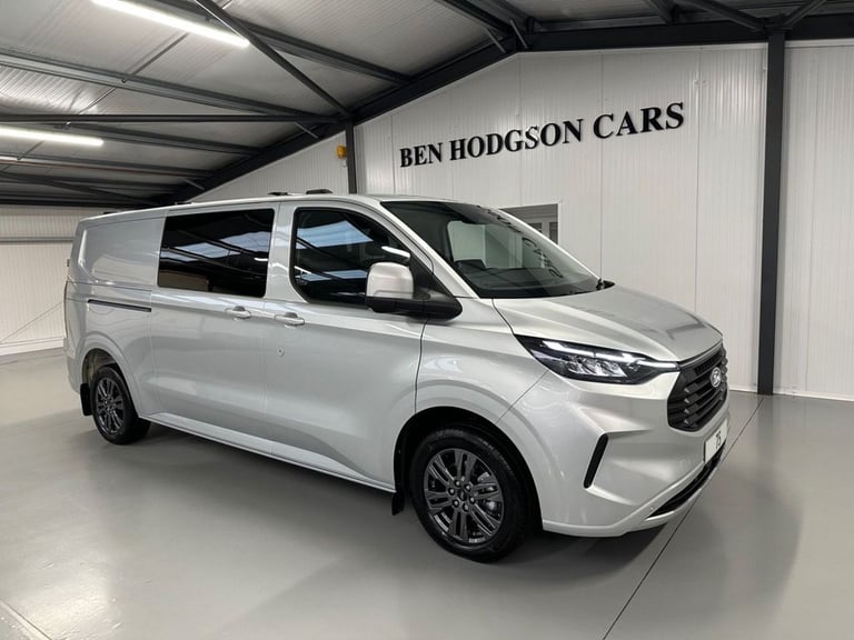 2025 75 FORD TRANSIT CUSTOM 2.0 320 ECOBLUE LIMITED CREW VAN DOUBLE CAB 5DR DIES
