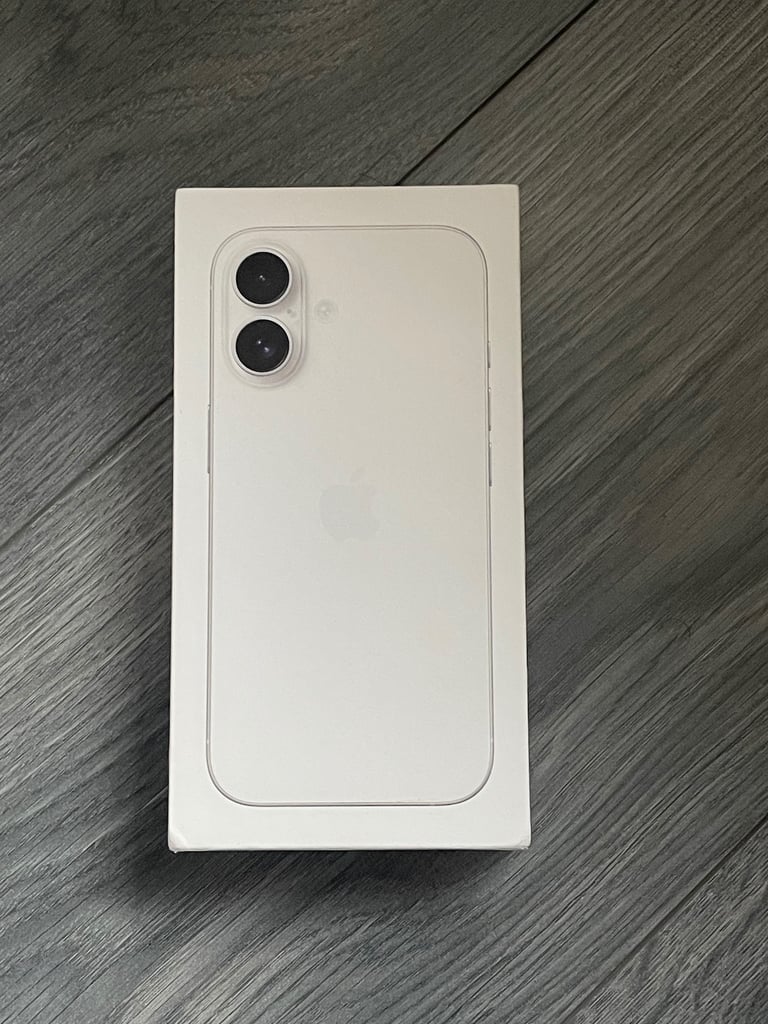 New IPHONE 16 128GB White Box etc unlocked all networks 