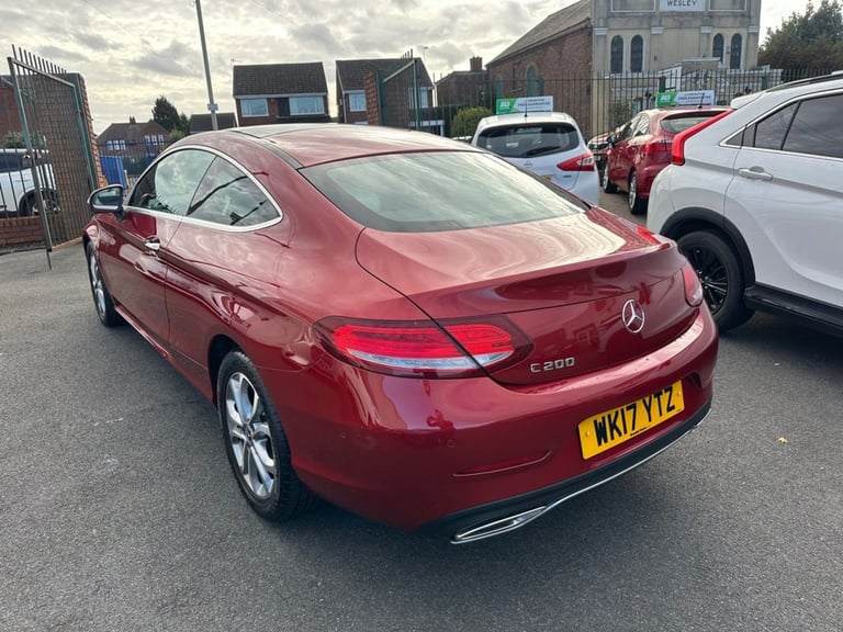 2017 Mercedes-Benz C Class C200 Sport Premium 2dr 9G-Tronic COUPE PETROL Automatic