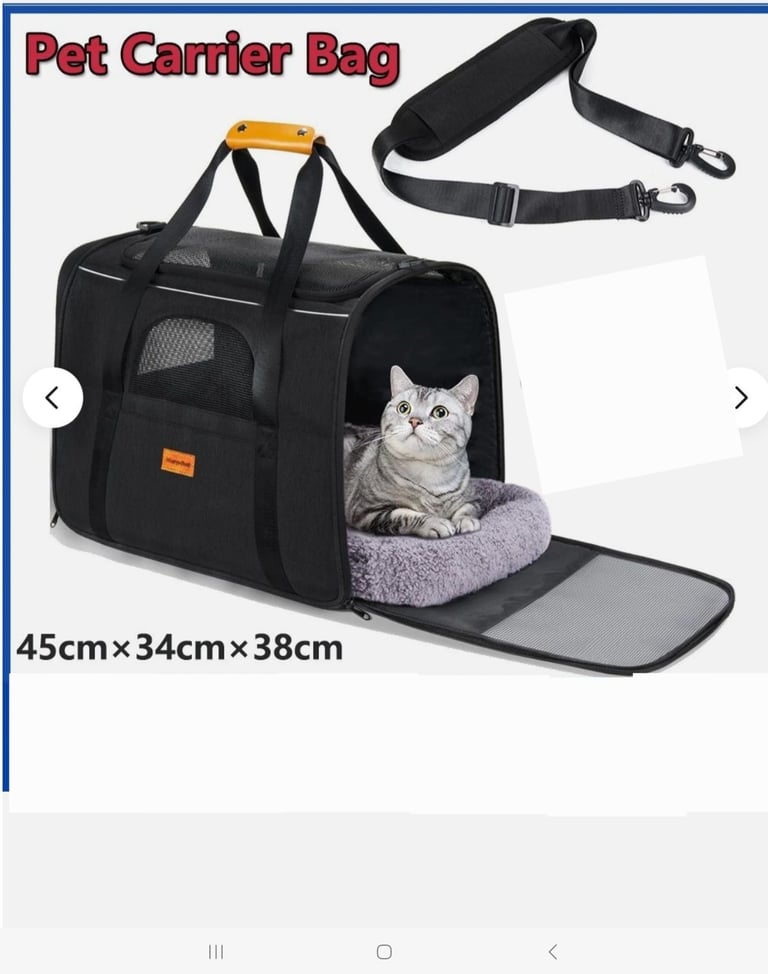 Pet carrier.  £8