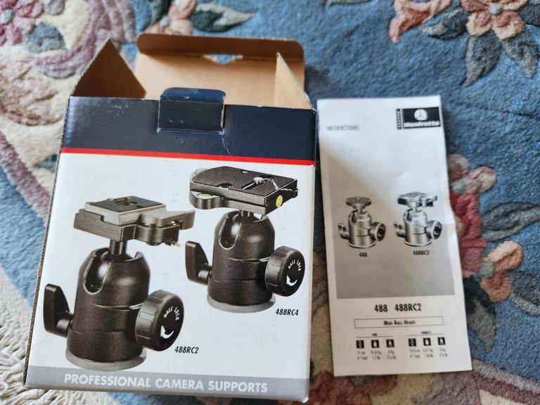 Manfrotto Tripod, Camera Support and Video Head base