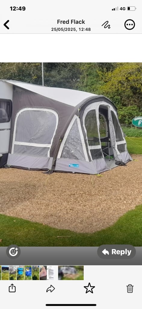 Abbey gts 517 with motor mover and air awning 