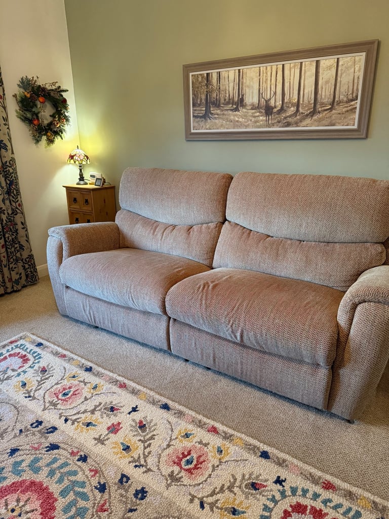 3-seater reclining sofa 