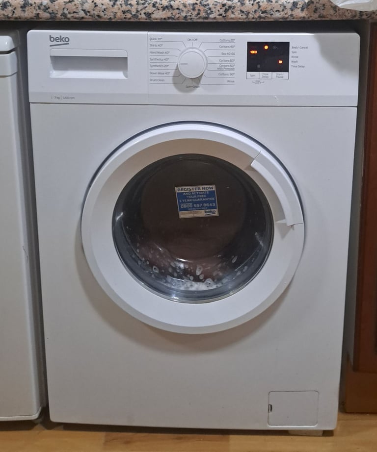 image for Washing Machine 7 kg 1200 rpm  Colour : White