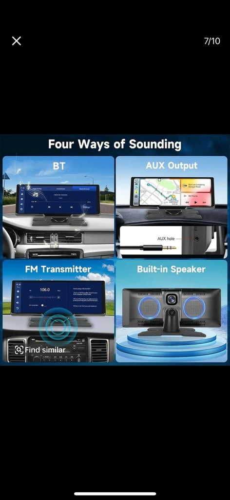 Brand new car screen 