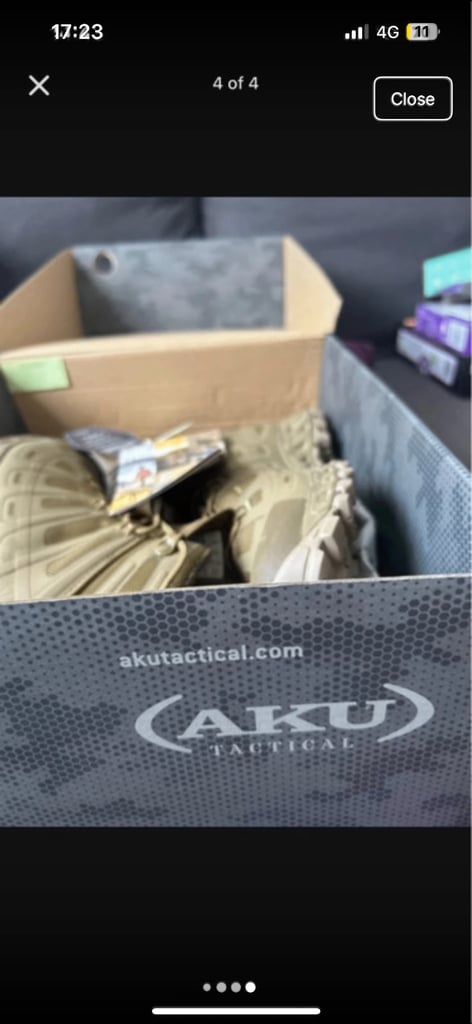 AKU coyote waterproof walking boots - Size 5