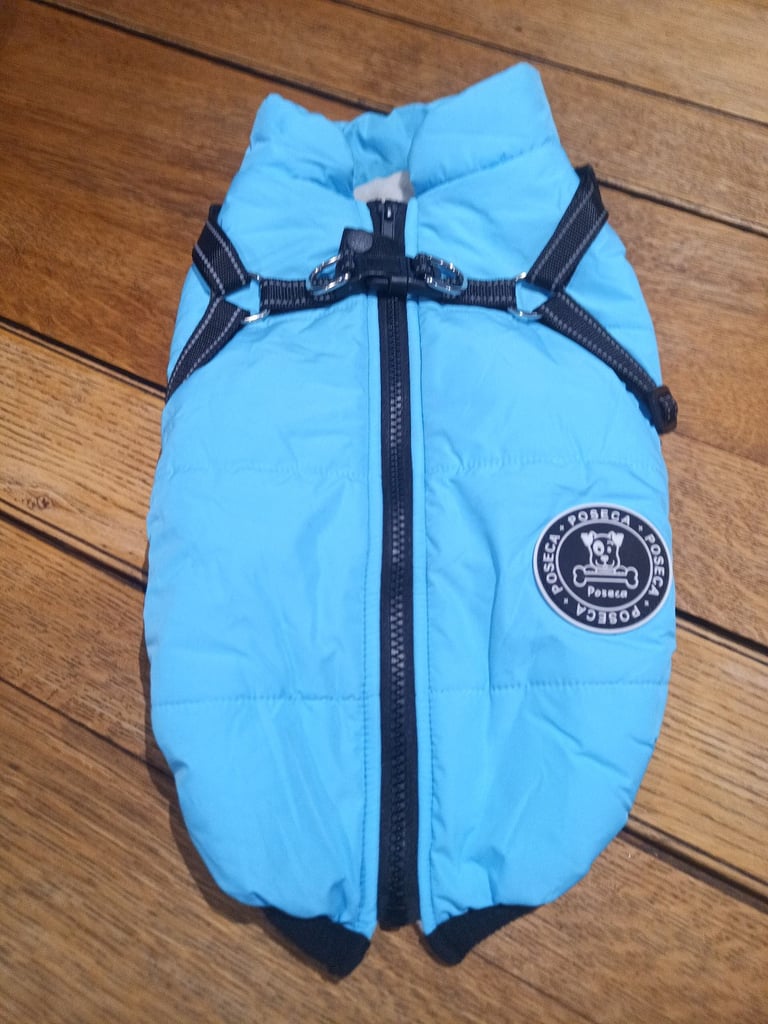 Dog Winter Puffer Jacket (36cm from neck to tail).