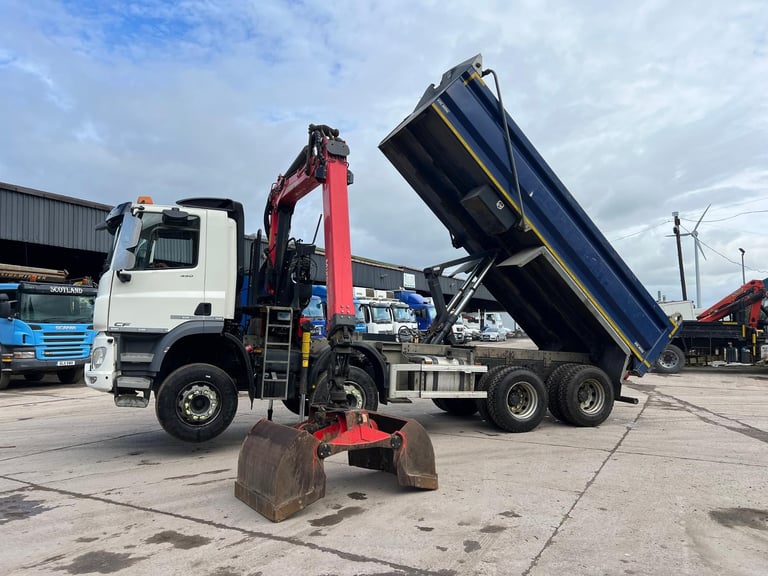 image for DAF TRUCKS CF 450 8X4 TIPPER GRAB ...WATCH THE VIDEO
