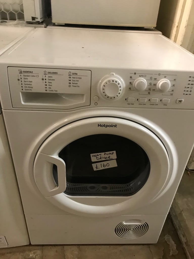 image for HOTPOINT HEAT PUMP DRYER IN EXCELLENT CONDITION £160 