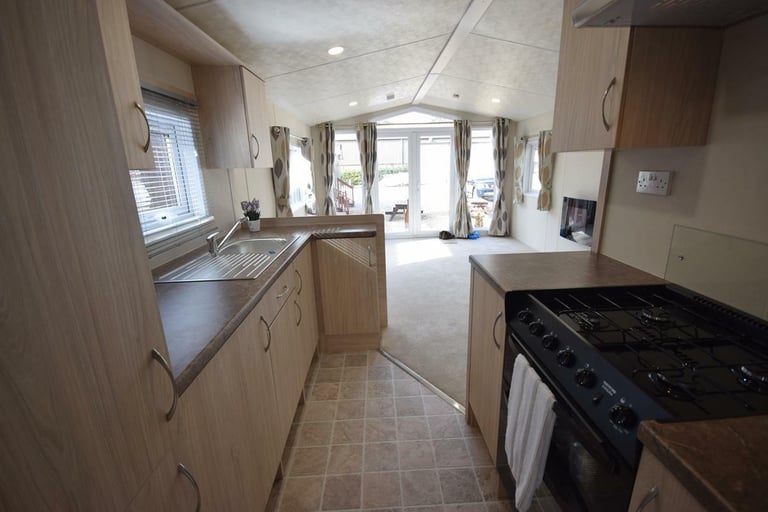 NEW Sunrise Lodge | Granny Annex | 38x12 with 2 beds | OFF SITE Mobile Cabin