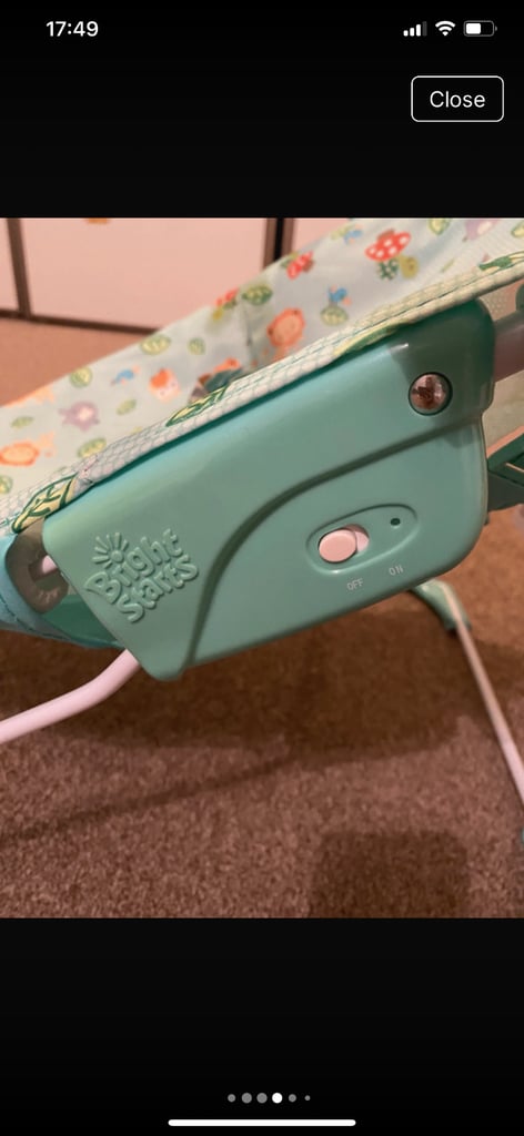 Baby bouncer from Bright starts