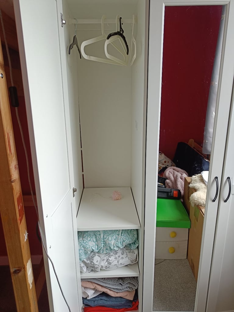 image for IKEA wardrobe white