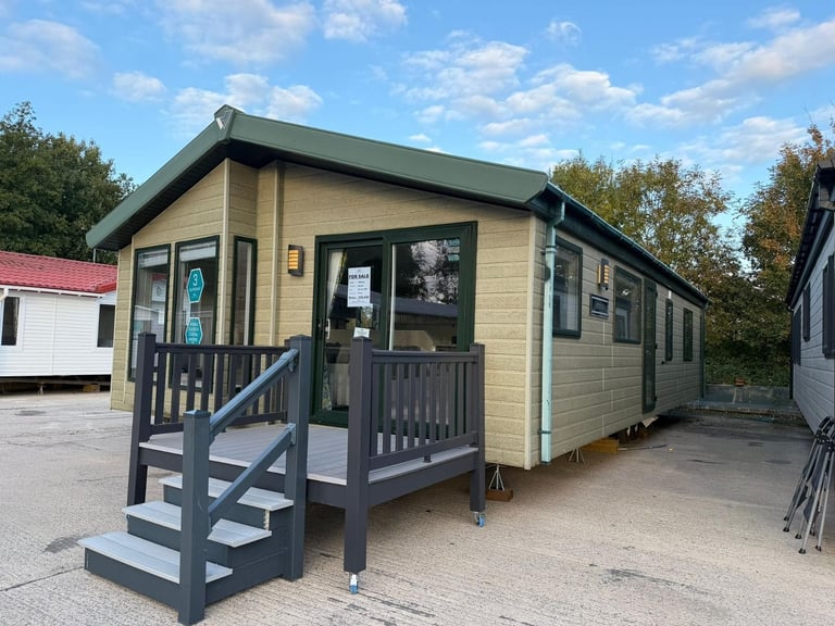 3 Bed Twin Lodge 40x20 – Off Site – Willerby – High Spec – Self Build, Farms