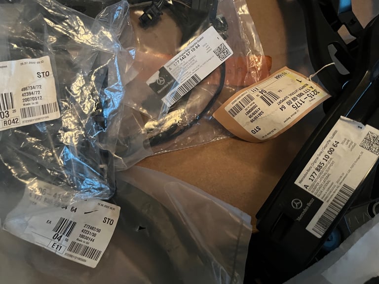 Job lot of Genuine Mercedes New parts
