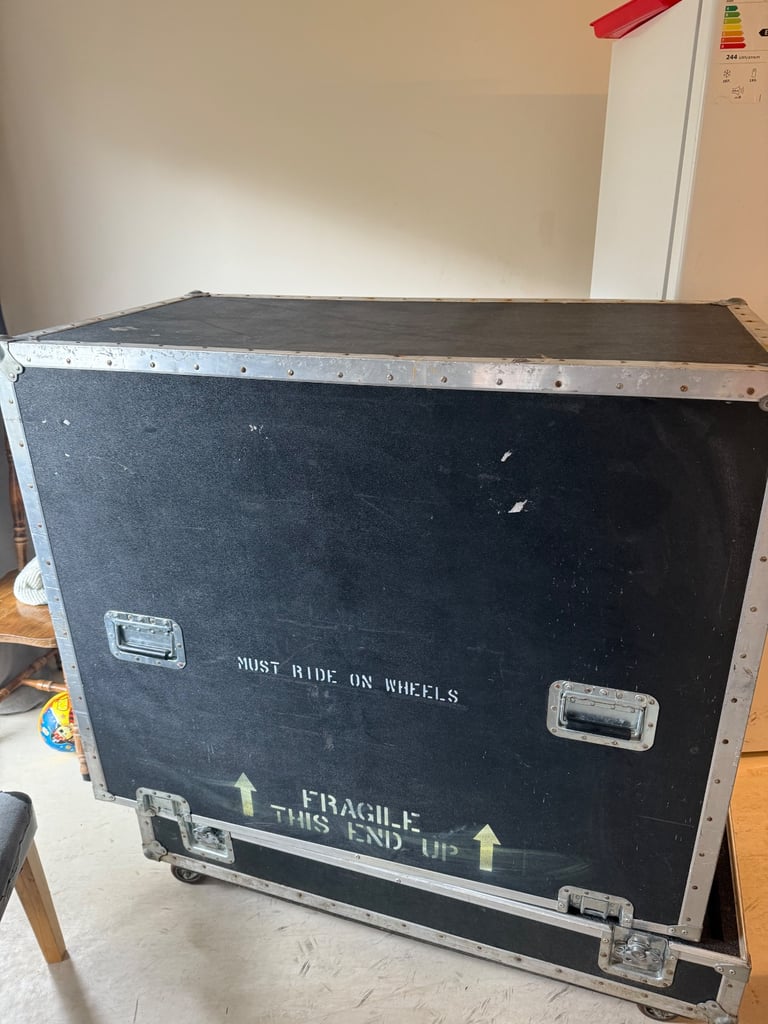 image for Heavy Duty Flight case with wheels.