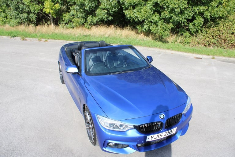 2015 BMW 4 Series 3.0 430d M Sport Auto Euro 6 (s/s) 2dr CONVERTIBLE Diesel Automatic